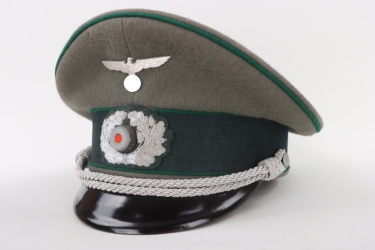 Heer civil servant's visor cap for officers