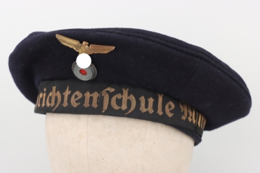 Kriegsmarine sailor's cap "Nachrichtenschule Mürwik"