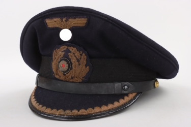 Kriegsmarine visor cap for officers