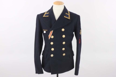 Kriegsmarine blue Collani tunic for a Maat