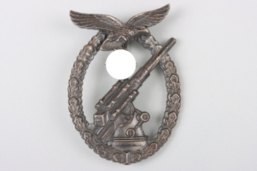 Luftwaffe Flak Badge - Brehmer (tombak)