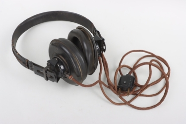 Wehrmacht headset for armored vehicles personnel "Dfh.b"