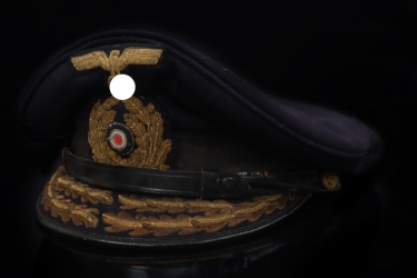 Kriegsmarine visor cap for admirals