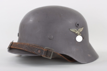 Luftwaffe double decal parade helmet - aluminum