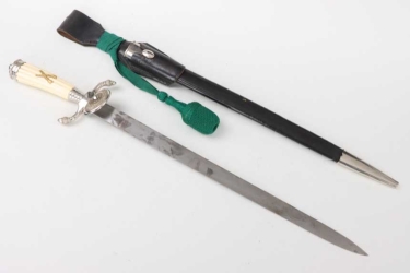 Deutscher Schützen-Verband hunting dagger with knot & portepee - Alcoso