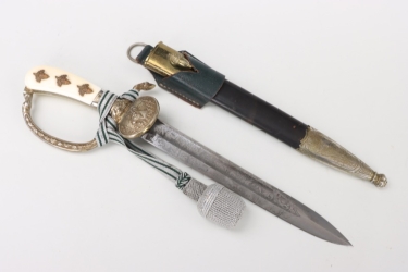 Forestry hunting dagger with portepee & knot - Eickhorn