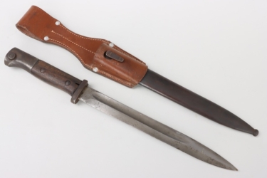 Prussian bayonet 84/98 with Wehrmacht frog - number machting