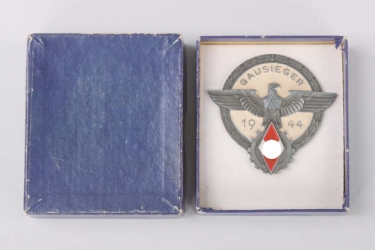 Gausieger Badge 1944 in case - Brehmer