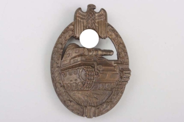 Tank Assault Badge in Bronze "Assmann"
