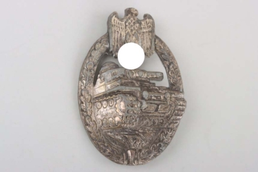 Tank Assault Badge in Silver " W.Deumer"