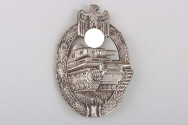 Tank Assault Badge in Silver "A. Scholze"