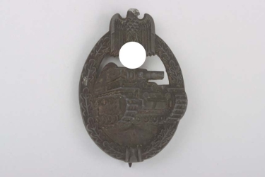 Tank Assault Badge in Silver "R.Souval"