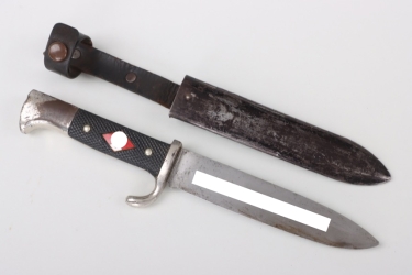 HJ knife with motto - Emil Voos