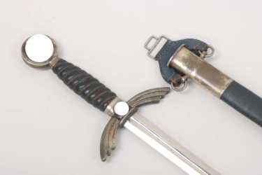 Early M35 Luftwaffe officer's sword with hanger - SMF + acceptance mark