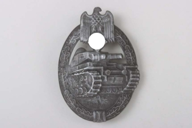 Tank Assault Badge in Silver "O. Schickle"
