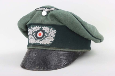 Heer visor cap first pattern (crusher cap) - Heeresbeamter