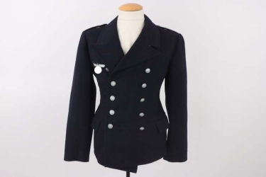 Kriegsmarine blue Colani tunic for a civil servant - "Made in Paris"