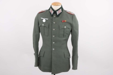 Heer artillery field tunic for a Waffenmeister Major
