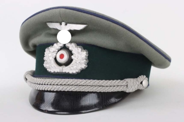 Heer medical troops visor cap for officers