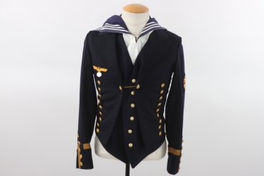 Kriegsmarine parade jacket vest & dickie