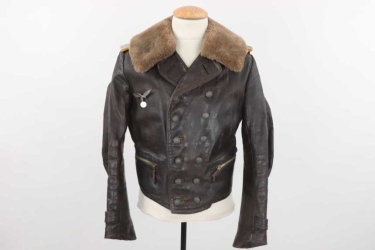 Luftwaffe fighter pilot's flight leather jacket