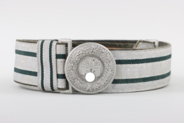 Heer officer's dress belt and buckle - A