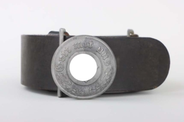 Police officer's field belt and buckle