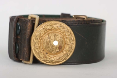 Prussian State Forest (Justice) belt and buckle for officials ("officer rank")