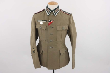 Heer "South front" field tunic for an artillery Oberwachtmeister
