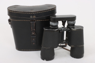 Wehrmacht 7x50 binoculars in case - beh (E. Leitz, Wetzlar)