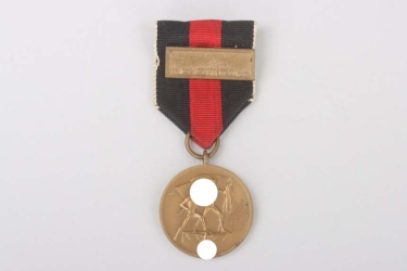 Sudetenland Medal with Clasp "Prager Burg"