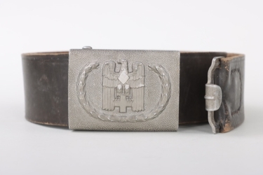 DRK EM/NCO buckle "olc" with belt - 2nd pattern