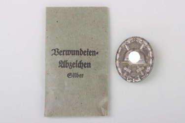Wound Badge in Silver in bag - Hauptmünzamt Wien