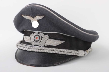Luftwaffe visor cap for officers - Verkaufsabteilung der Luftwaffe