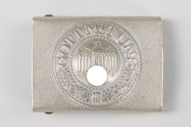 Heer parade buckle "Gott mit uns" (EM/NCO) - Extra coupling lock 1.Mod right looking eagle!