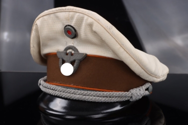Gendarmerie summer visor cap for an officer
