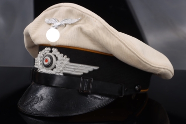 Luftwaffe Flying troops white visor cap EM/NCO (summer)