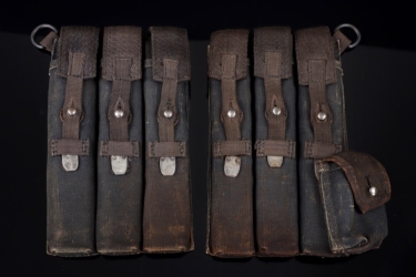Pair of early MP38u40 pouches, « bnz 1940 »