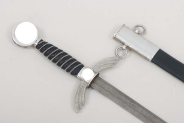 M35 Luftwaffe officer's sword with Damascus blade