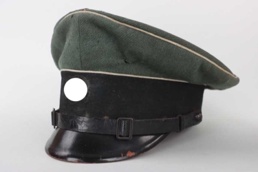 Converted Heer/Waffen-SS visor cap EM/NCO