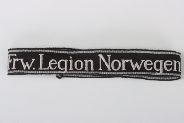 SS cuff title "Frw. Legion Norwegen" - EM/NCO type (never worn)