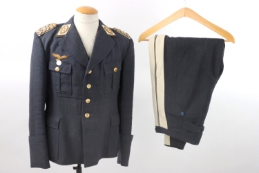 Gen.Lt. Aschenbrenner - Luftwaffe 4-pocket tunic with breeches