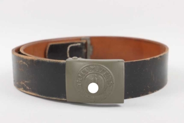 Heer EM/NCO field buckle with belt - Overhoff (mint)