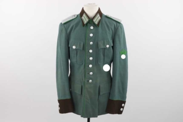 Police dress tunic for an SS member