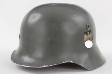 Heer Parade helmet with single decal aluminum