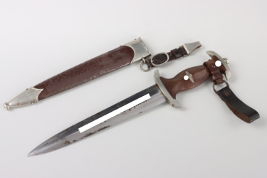 Early M33 SA Service Dagger "Th" with 3-piece hanger - Kober