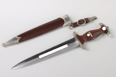 Early M33 SA Service Dagger "Wm" with hanger - Lindner