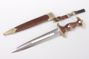 Early M33 SA Service Dagger "Sw" to Franz Raspels with hanger - F. Dick
