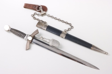 M35 aviator dagger "Borddolch" with leather hanger - Hörster