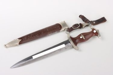 Early M33 SA Service Dagger "Ho" with 3-piece-hanger - Weltersbach